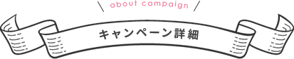 キャンペーン詳細