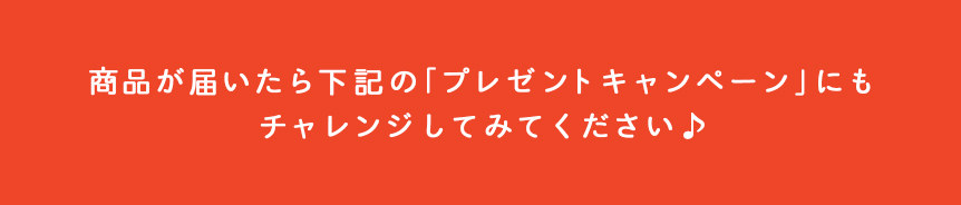 プレゼントキャンペーン チャレンジ