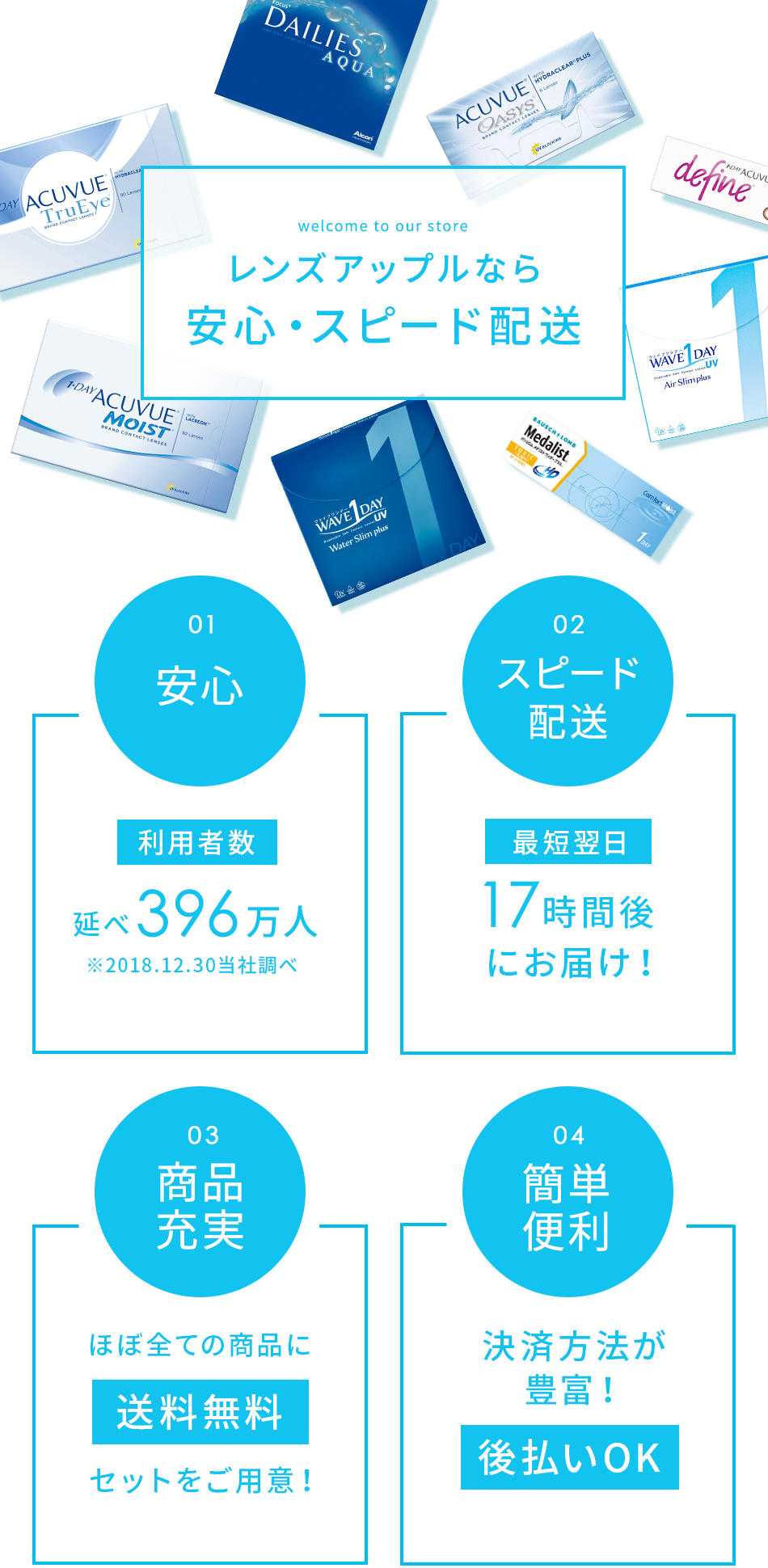 コンタクト 通販