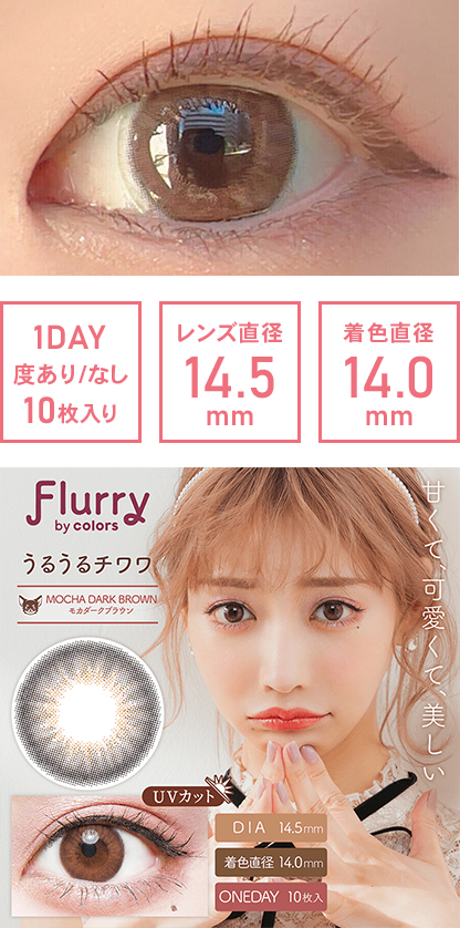 フルーリー うるうるチワワ（モカダークブラウン） 10枚入り