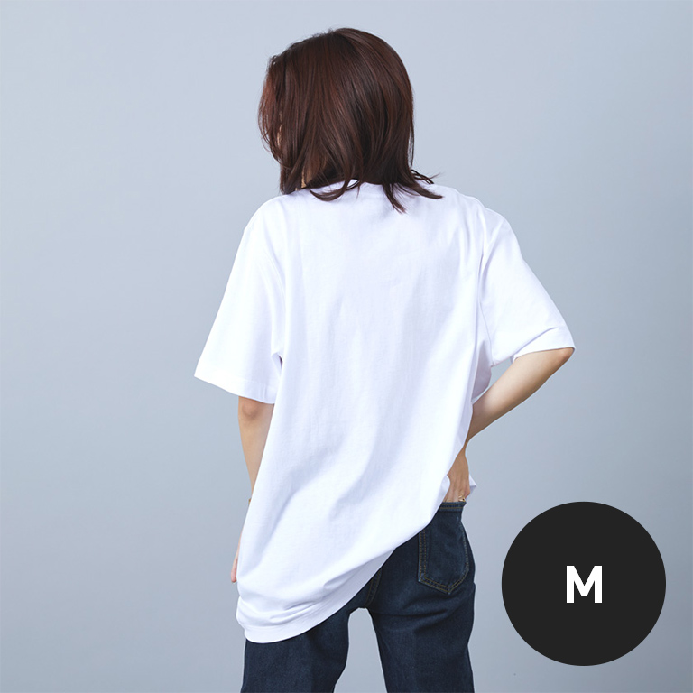 WAVEロゴ 点字モチーフ チャリティ Tシャツ WHITE Mサイズ FRONT