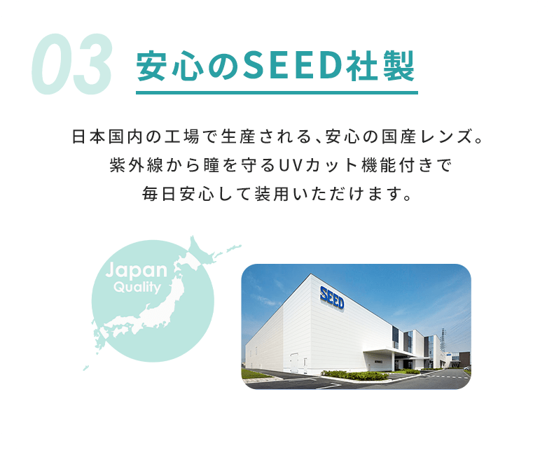 03 安心のSEED社製