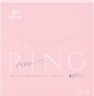 WAVEワンデー UV リング plus ナチュラルベール