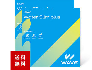 WAVEワンデー UV ウォータースリム plus 30枚入り（×2箱）