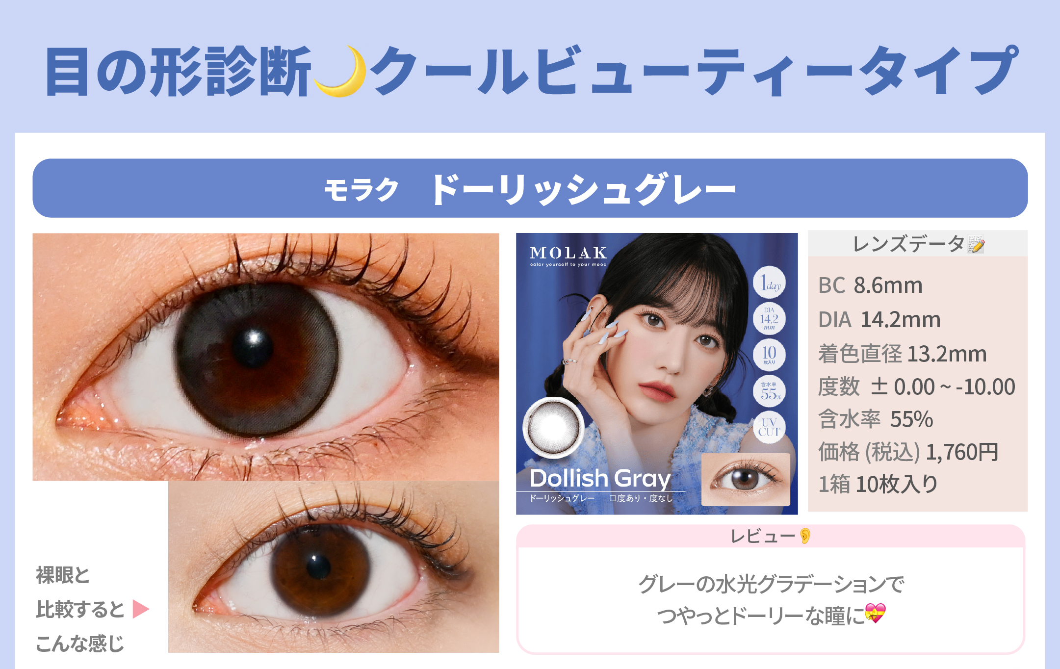 目の形診断_スライド_モラク ワンデー ドーリッシュグレー 10枚入り