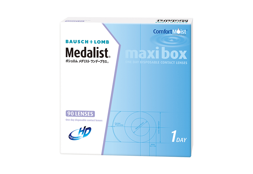 ボシュロム メダリスト・ワンデープラス 90枚入り（×8箱）