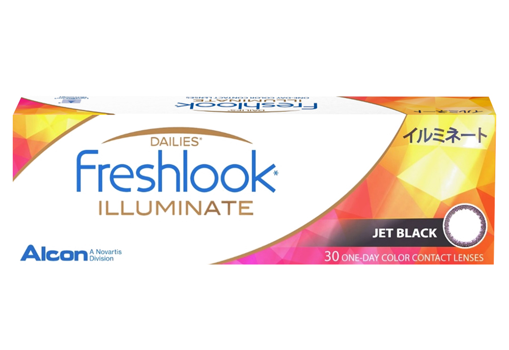 アルコン フレッシュルックデイリーズ イルミネート ジェットブラック(×24箱) アルコン フレッシュルックデイリーズ イルミネート ジェットブラック(×24箱)