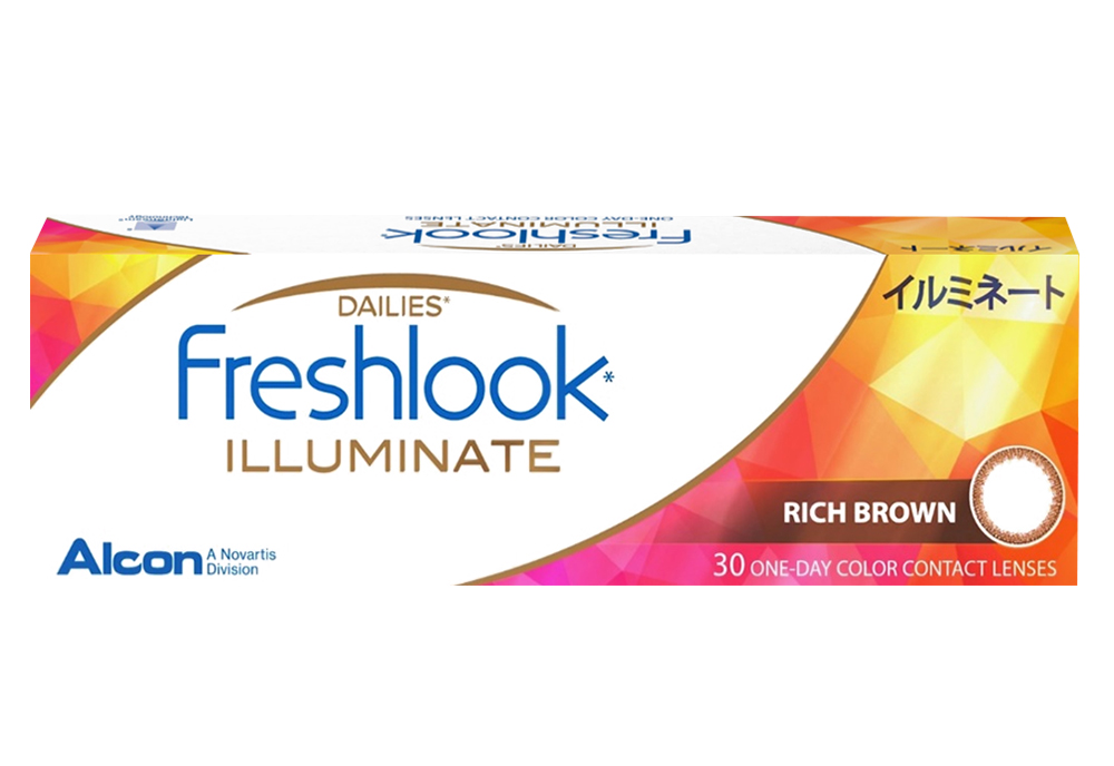 アルコン フレッシュルックデイリーズ イルミネート リッチブラウン(×24箱) アルコン フレッシュルックデイリーズ イルミネート リッチブラウン(×24箱)