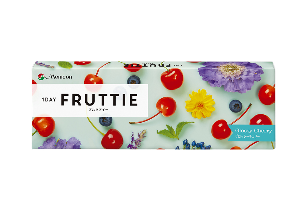 メニコン ワンデー フルッティー グロッシーチェリー 10枚入 メニコン ワンデー フルッティー グロッシーチェリー 10枚入