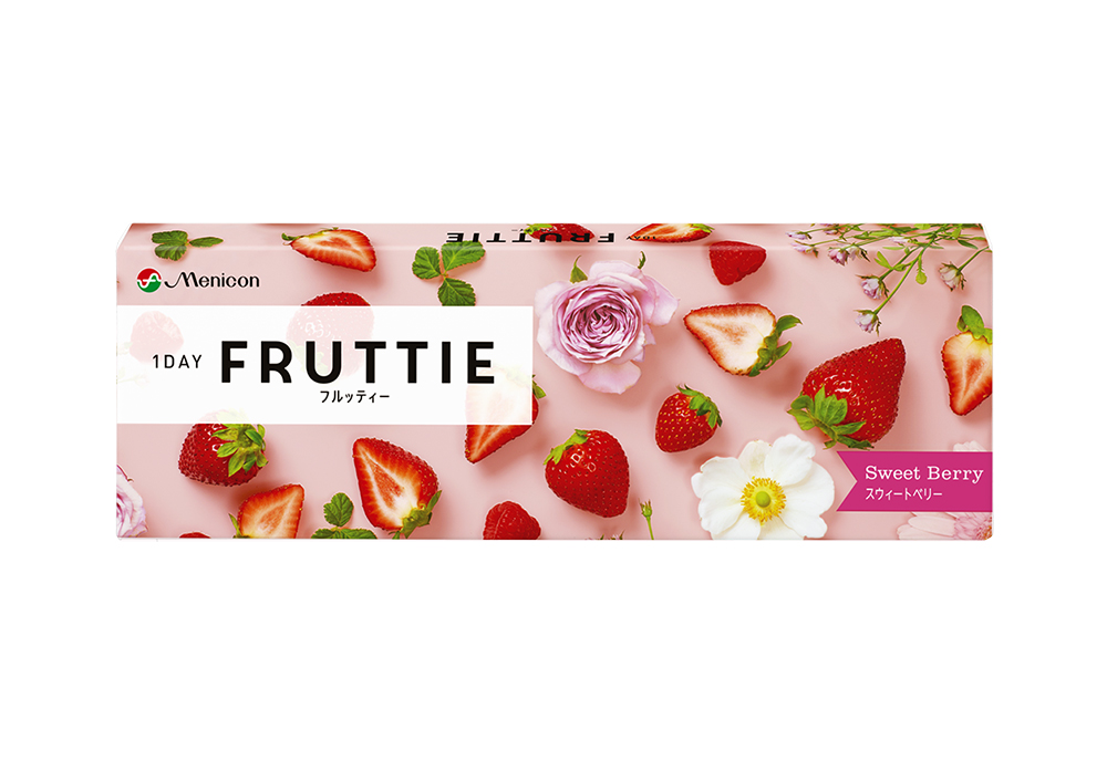 メニコン ワンデー フルッティー スウィートベリー 10枚入り(×8箱) メニコン ワンデー フルッティー スウィートベリー 10枚入り(×8箱)