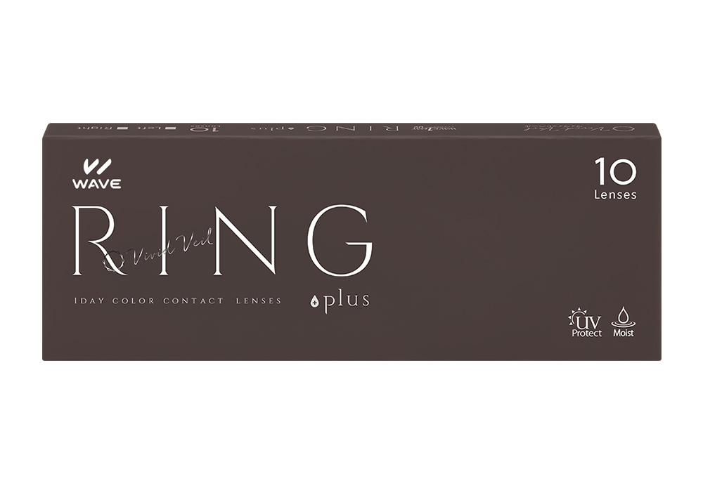 ウェイブ WAVEワンデー UV リング plus ヴィヴィッドベール 10枚入り（×6箱）