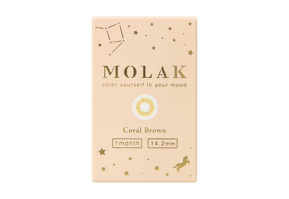 モラクマンスリー コーラルブラウン 2枚入り(×8箱) モラクマンスリー コーラルブラウン 2枚入り(×8箱)