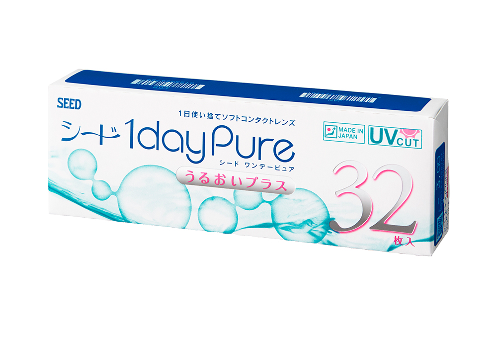 シード ワンデーピュア うるおいプラス 32枚入り(×6箱) シード ワンデーピュア うるおいプラス 32枚入り(×6箱)