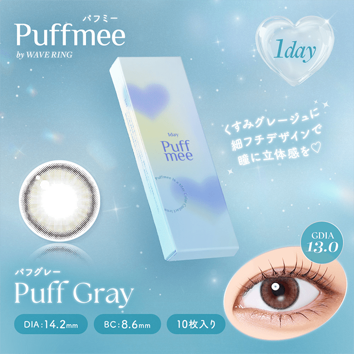 パフミーワンデー パフグレー 10枚入り（×6箱）