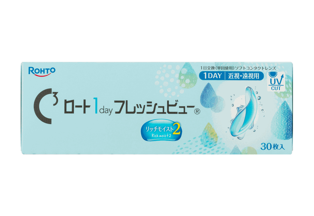 ロートワンデー フレッシュビュー リッチモイスト2（×6箱）