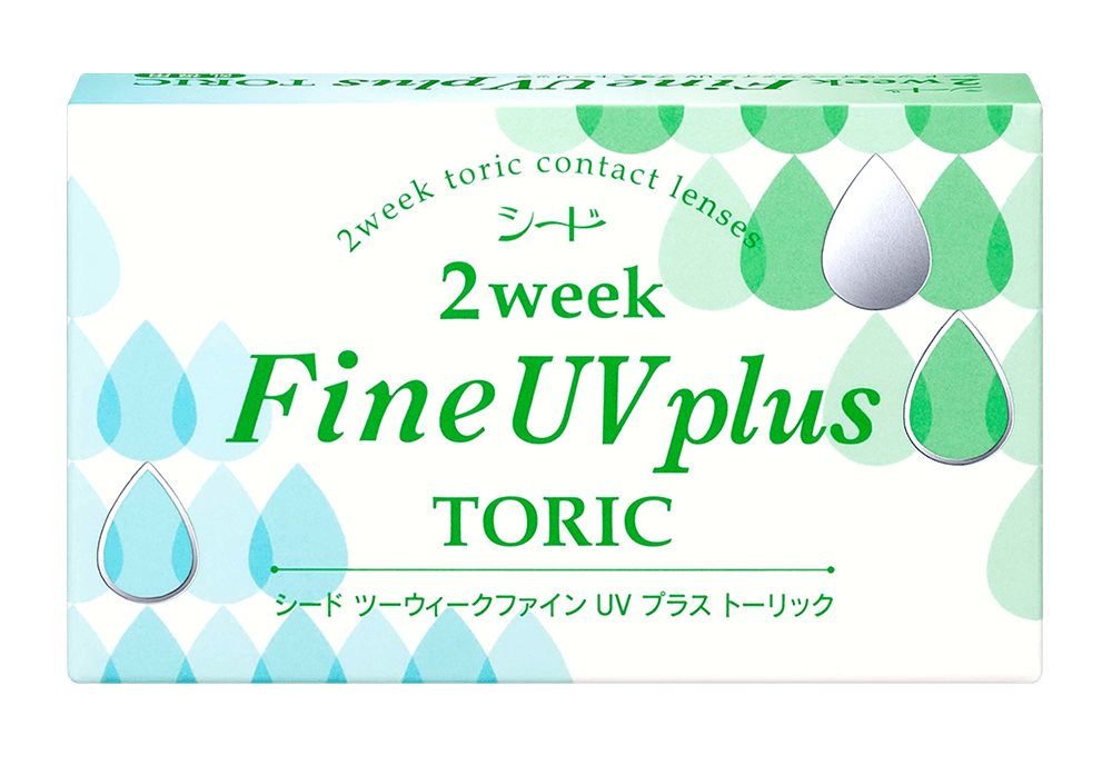 コンタクトレンズ 2weekFine UV plus TORIC 1箱6枚入 6箱