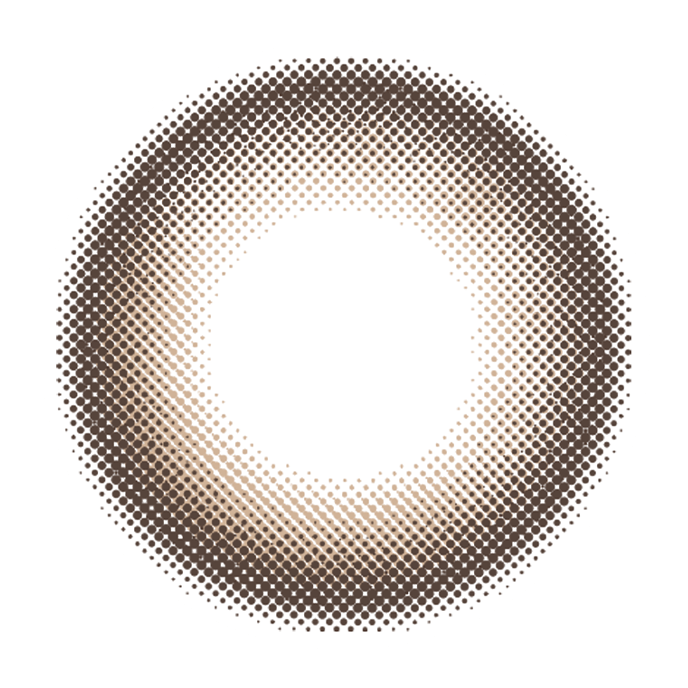 エバーカラー マンスリー ミルクブラウニー 2枚入り