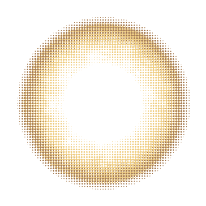 【いっしょに花咲けWAVE EYESキャンペーン対象商品】WAVEワンデー リング リミテッドコレクション モデル ヴィヴィットミューズ エクリュブラウン 10枚入り（×4箱）