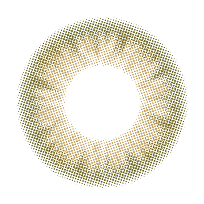 【いっしょに花咲けWAVE EYESキャンペーン対象商品】WAVEワンデー リング リミテッドコレクション モデル ヴィヴィットミューズ セピアヘーゼル 10枚入り（×8箱）