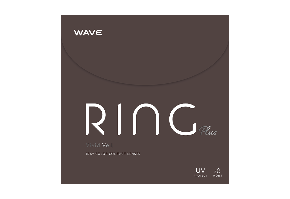 【いっしょに花咲けWAVE EYESキャンペーン対象商品】WAVEワンデー UV リング plus ヴィヴィッドベール 30枚入り（×2箱）