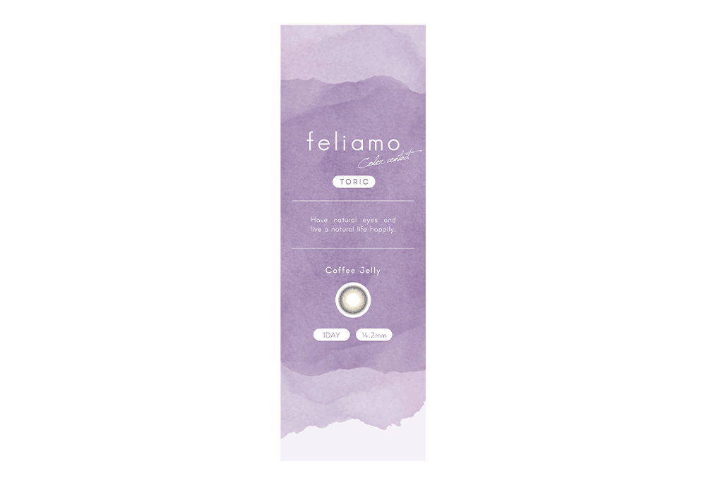 フェリアモ ワンデー トーリック コーヒーゼリー 10枚入り