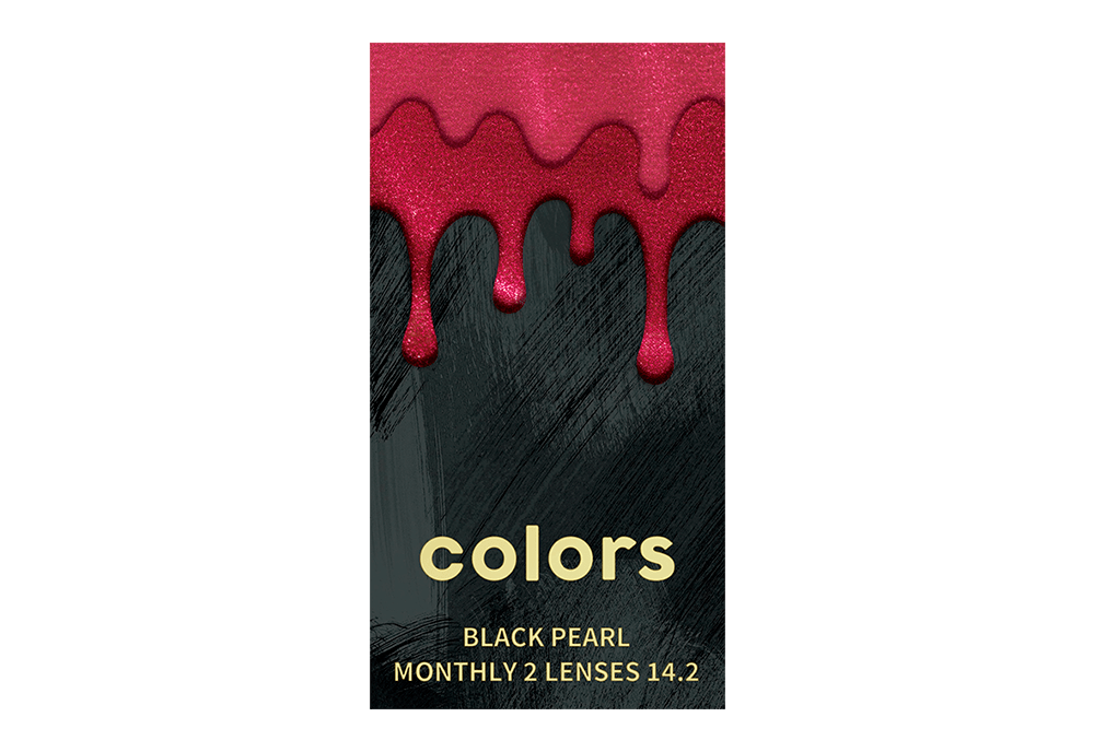 カラーズ 1month ブラックパール 2枚入り
