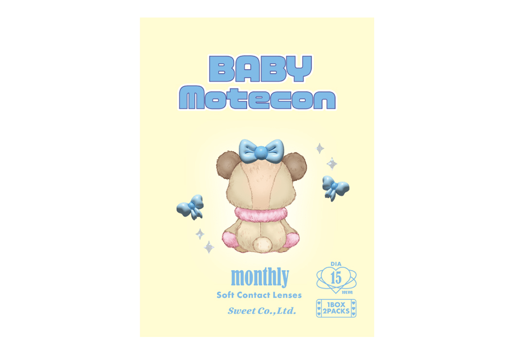 ベイビーモテコン マンスリー ベイビーりぼんアイドル 2枚入り