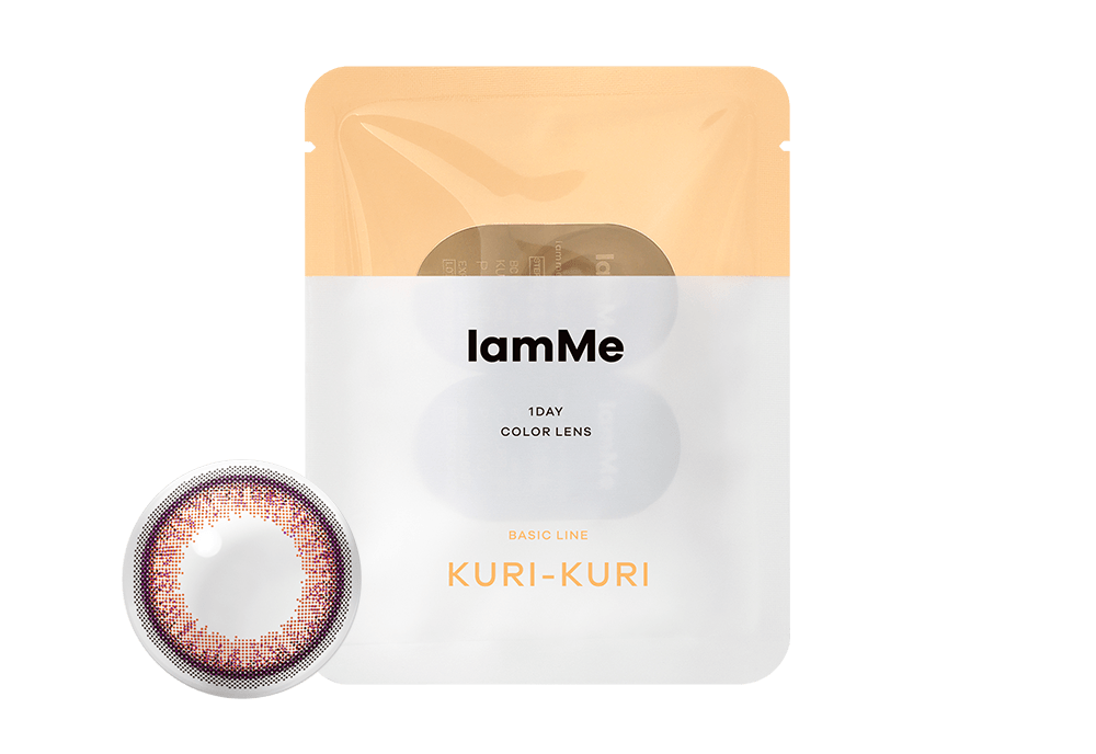 IamMe(アイアムミー)  KURI-KURI オレンジブラウン L 2枚入り