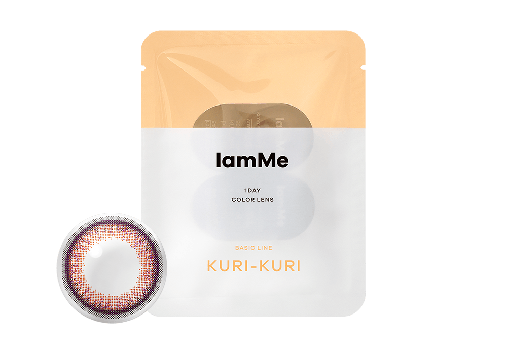 IamMe(アイアムミー)  KURI-KURI オレンジブラウン M 2枚入り
