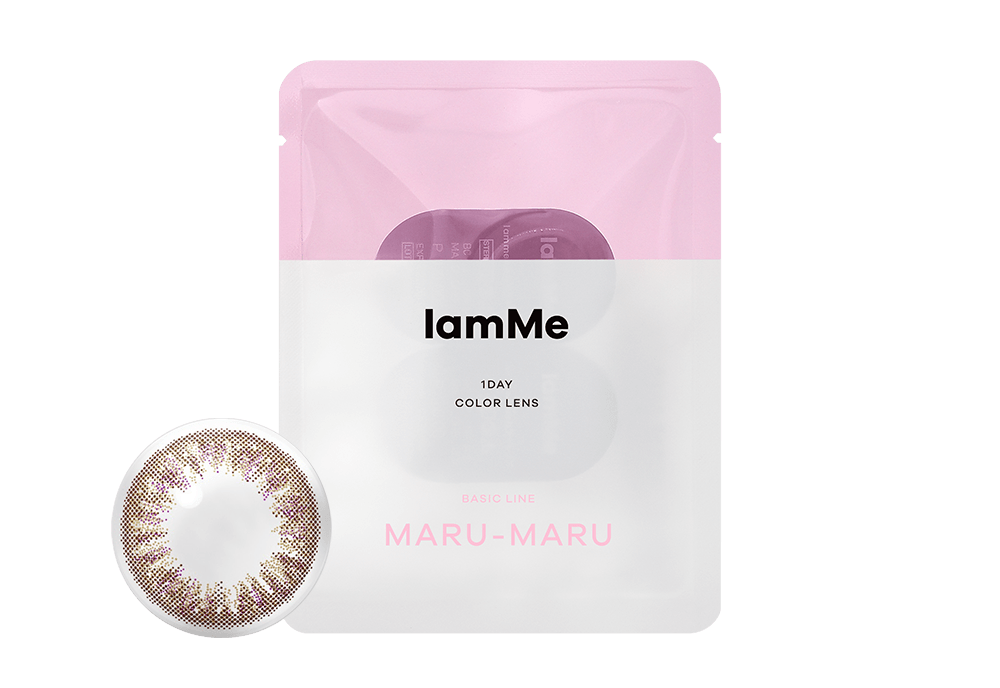 IamMe(アイアムミー) MARU-MARU ダークブラウン L 2枚入り