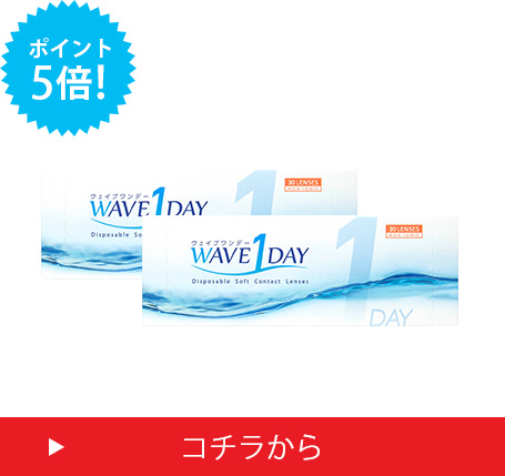 ウェイブワンデー2箱セット ポイント5倍