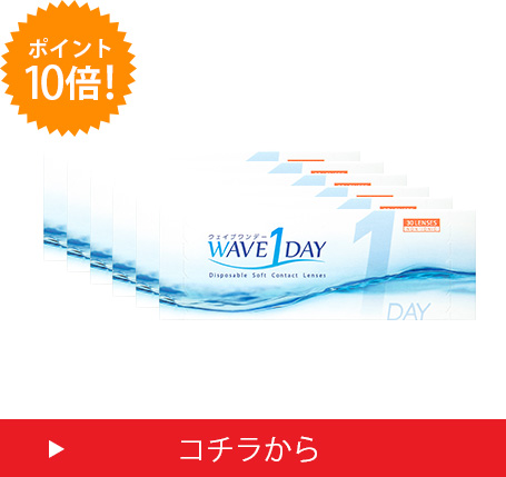 ウェイブワンデー6箱セット ポイント10倍