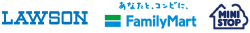 ローソン,ファミリーマート,セブンイレブン,デイリーヤマザキ,ミニストップ,ポプラ